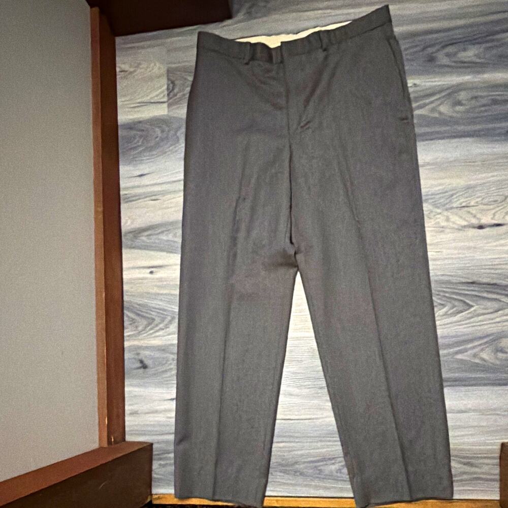 Brooks Brothers 346 Men’s 36x31 Dress Pants 100% Worsted Wool Stretch